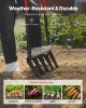 5 Tine Broad Fork Tool Heavy Duty U-Shaped Pitch Fork for Gardening Spading